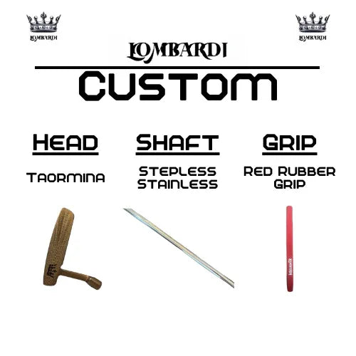 Lombardi Golf Custom Rose Gold Taormina Blade Golf Putter - GOLF LEAGUE