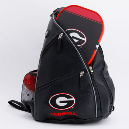 Georgia Bulldogs PU Leather Backpack