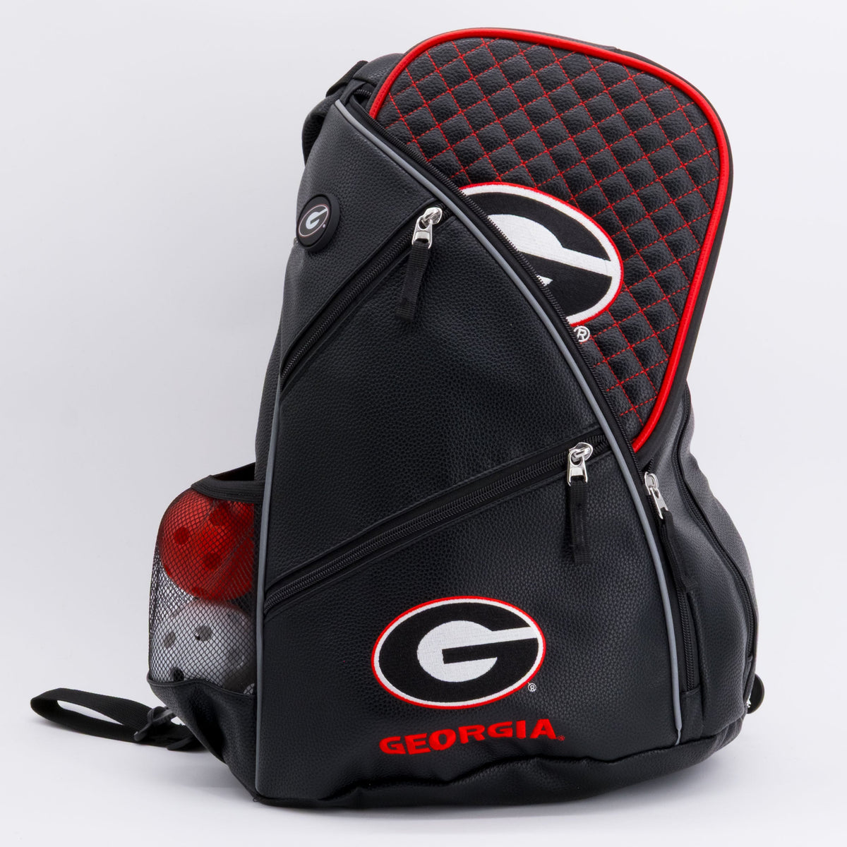 Georgia Bulldogs PU Leather Backpack