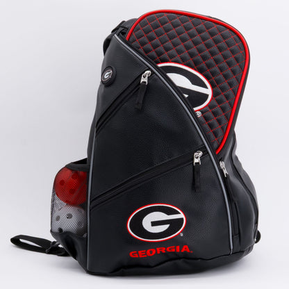 Georgia Bulldogs PU Leather Backpack