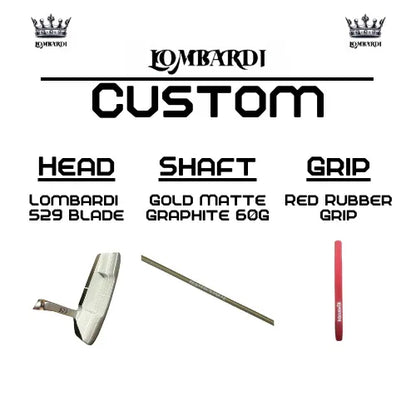 Lombardi Golf Custom 529 Blade Golf Putter - GOLF LEAGUE