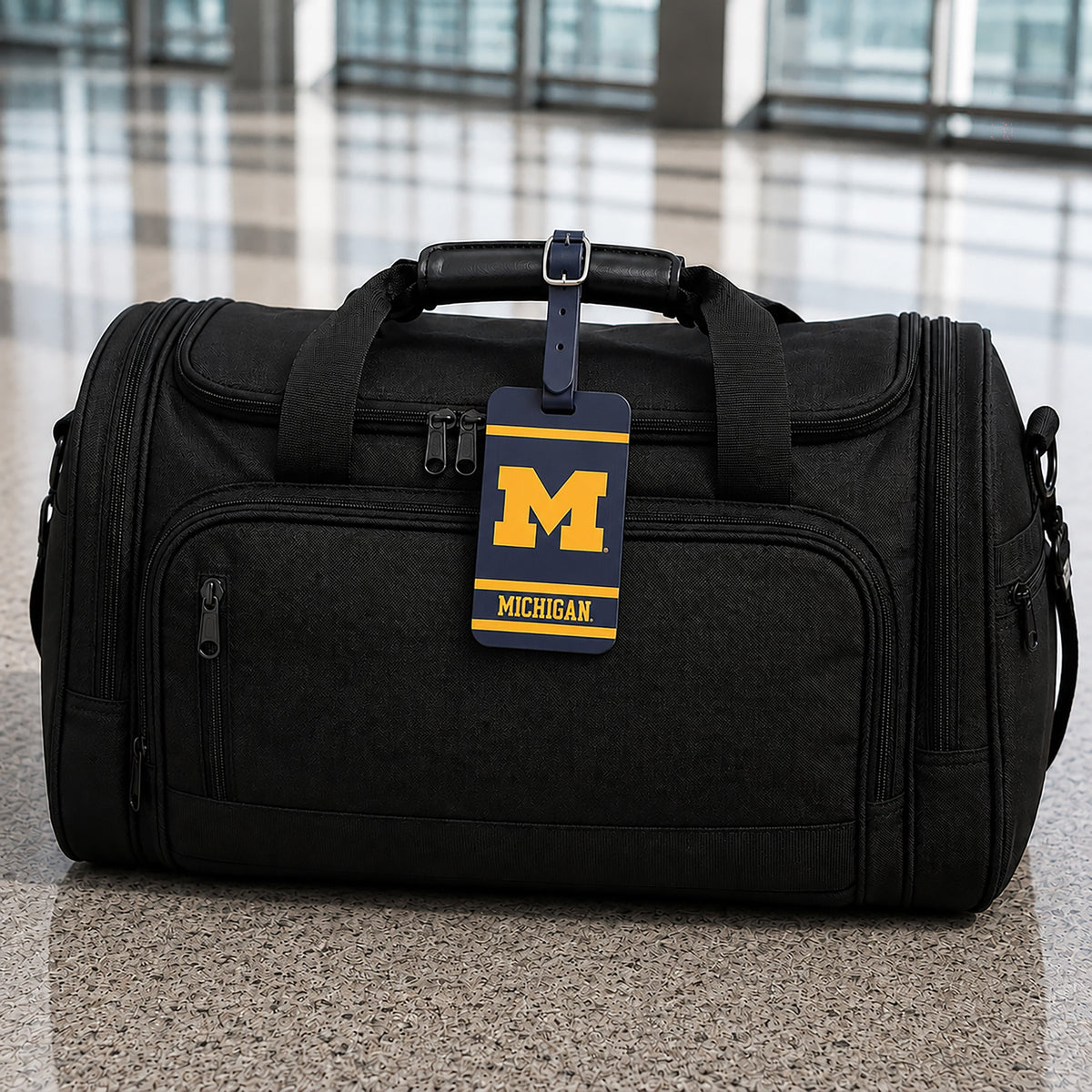 Michigan Wolverines Golf Bag Tag