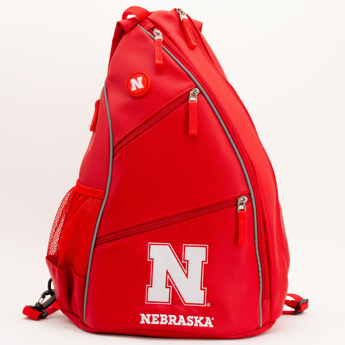 Nebraska Cornhuskers PU Leather Backpack