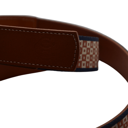 Aztec Checker Belt