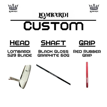 Lombardi Golf Custom 529 Blade Golf Putter - GOLF LEAGUE