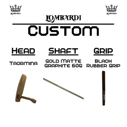 Lombardi Golf Custom Rose Gold Taormina Blade Golf Putter - GOLF LEAGUE