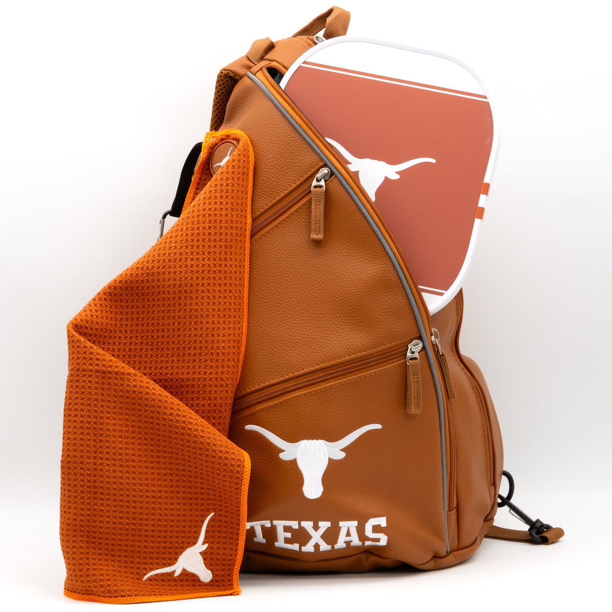 Texas Longhorns PU Leather Backpack