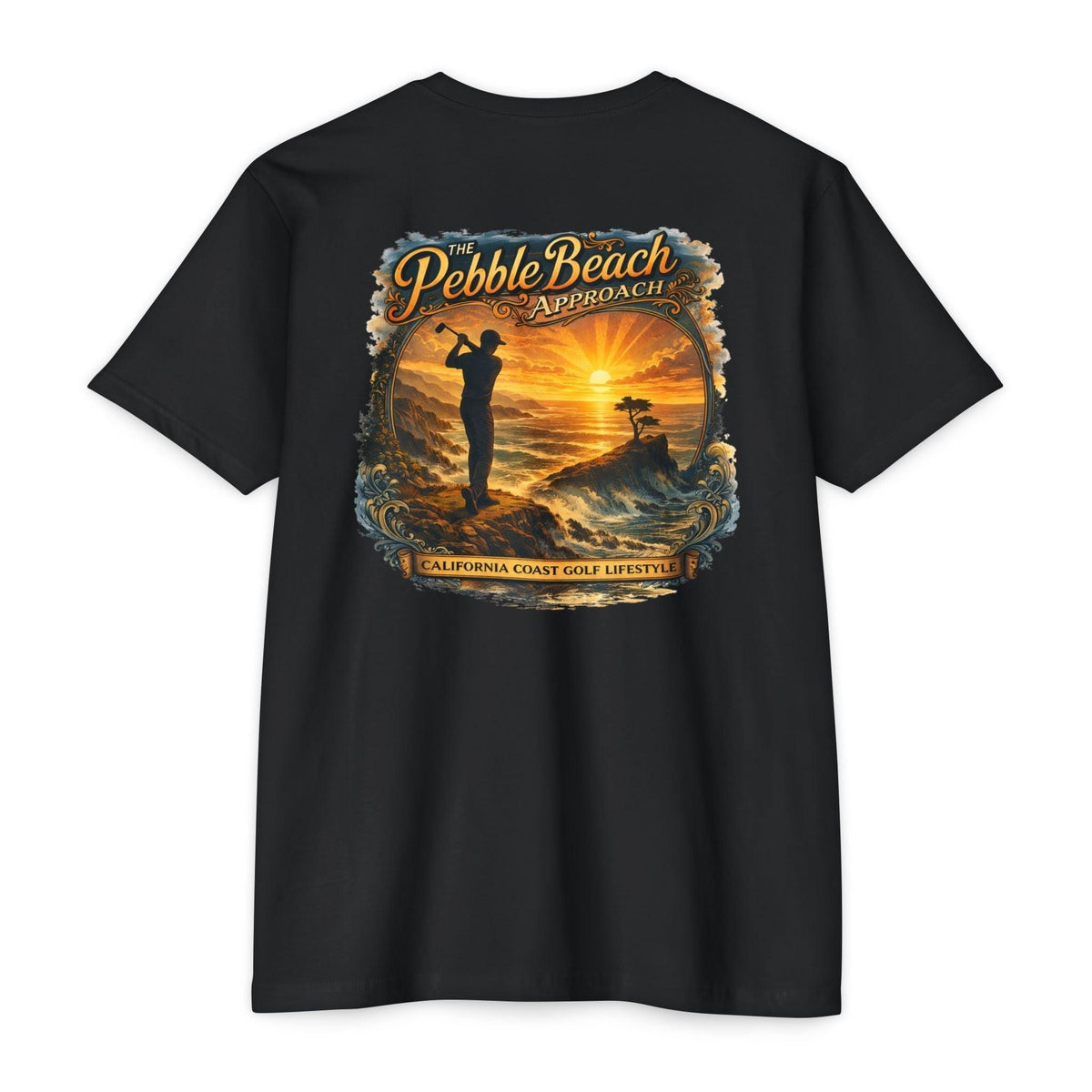 Pebble Beach Approach T-Shirt — California Coast Golf Lifestyle