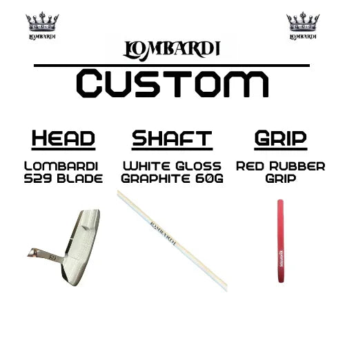 Lombardi Golf Custom 529 Blade Golf Putter - GOLF LEAGUE