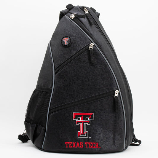 Texas Tech Red Raiders PU Leather Backpack