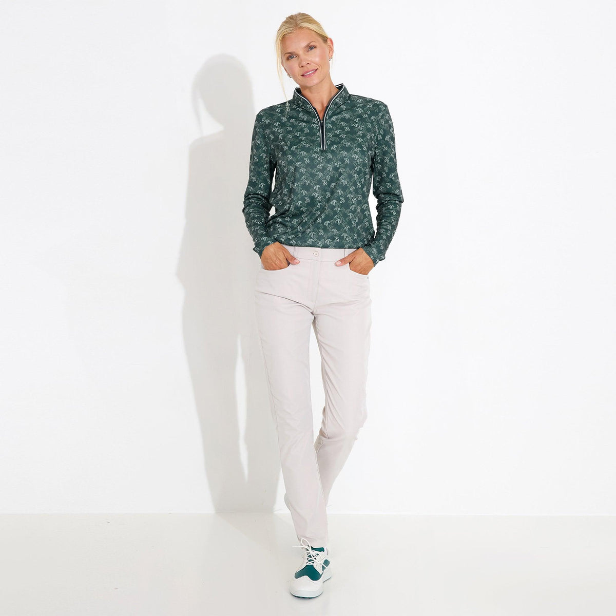 Women's Wisley UV-cut longsleeve (UPF 50)