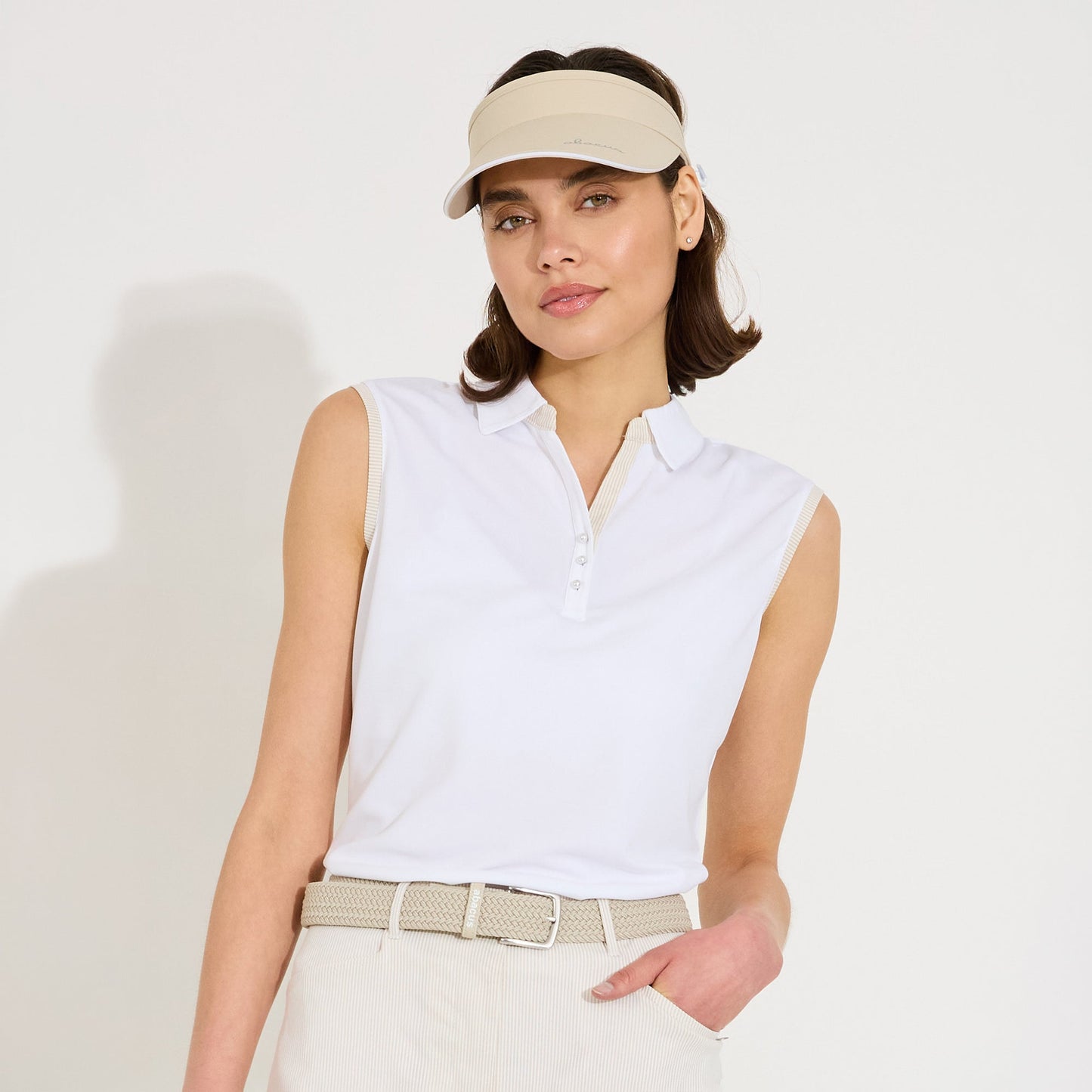 Women Bovey Drycool Sleeveless polo