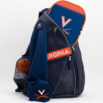 Virginia Cavaliers PU Leather Backpack