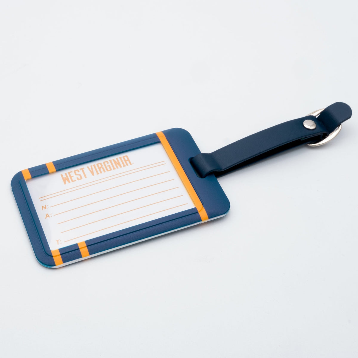 West Virginia Mountaineers Golf Bag Tag