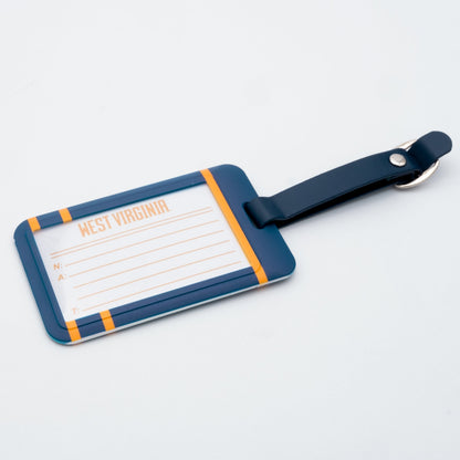 West Virginia Mountaineers Golf Bag Tag