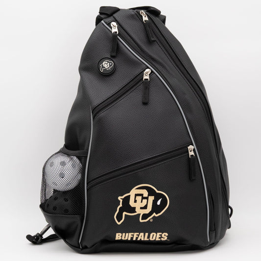 Colorado Buffaloes PU Leather Backpack