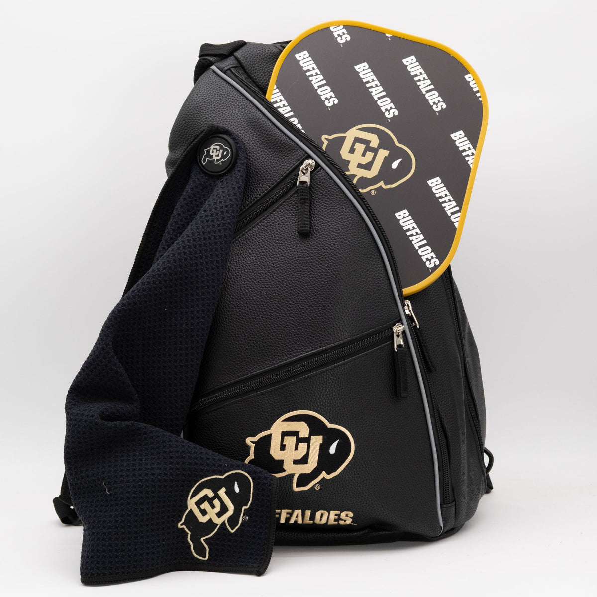 Colorado Buffaloes PU Leather Backpack
