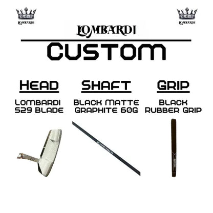 Lombardi Golf Custom 529 Blade Golf Putter - GOLF LEAGUE