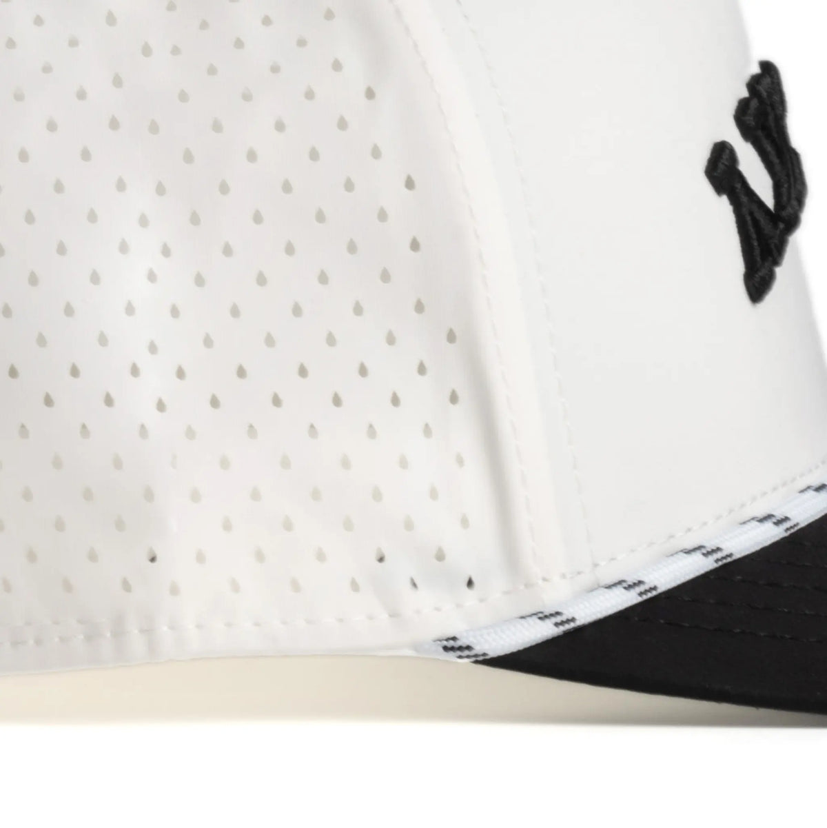 White & Black Upside Down Hat