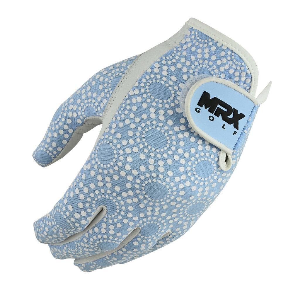 New Women's Golf Gloves Left Hand Cabretta Leather Sky Blue