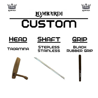 Lombardi Golf Custom Rose Gold Taormina Blade Golf Putter - GOLF LEAGUE