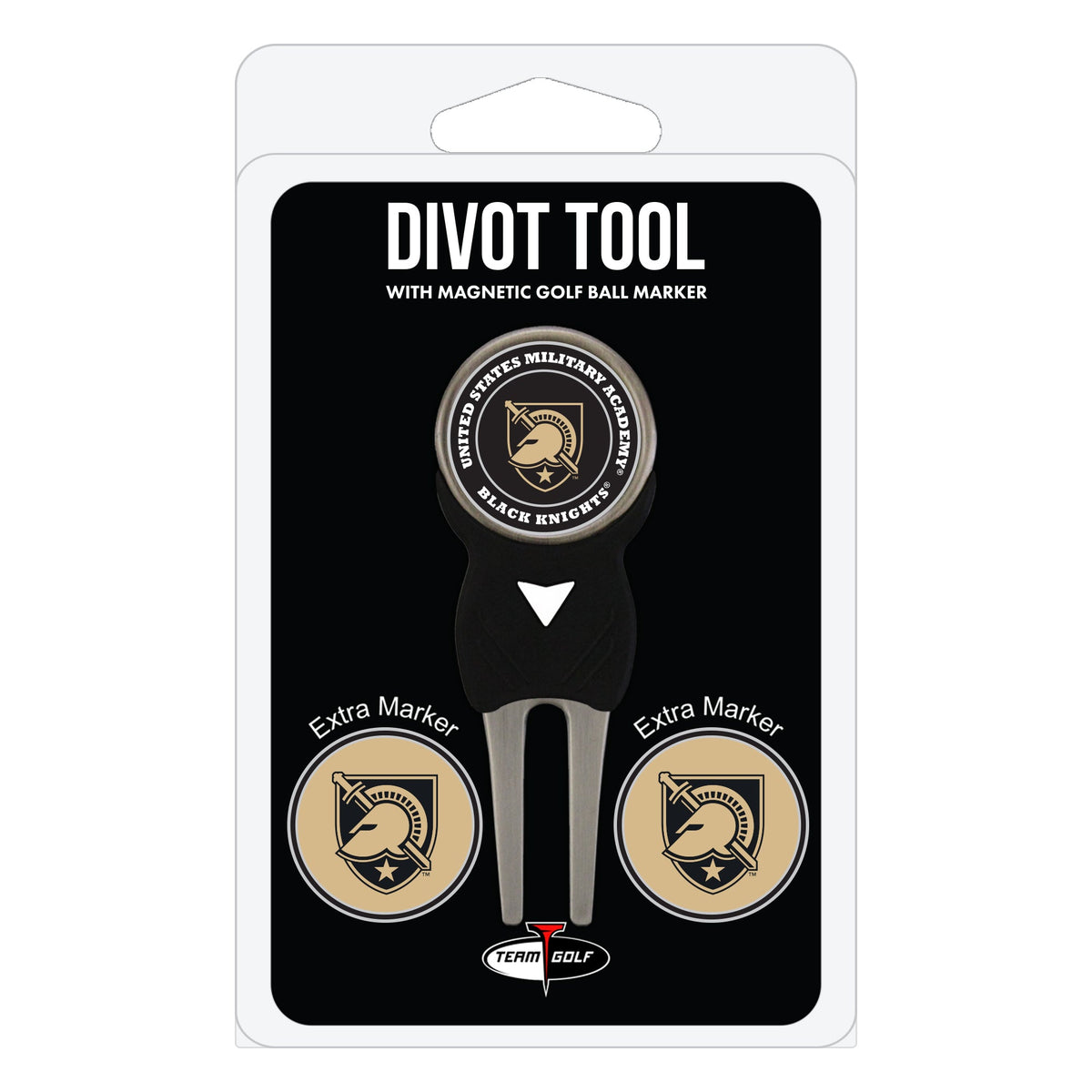 Army Black Knights Divot Tool + 3 Ball Markers