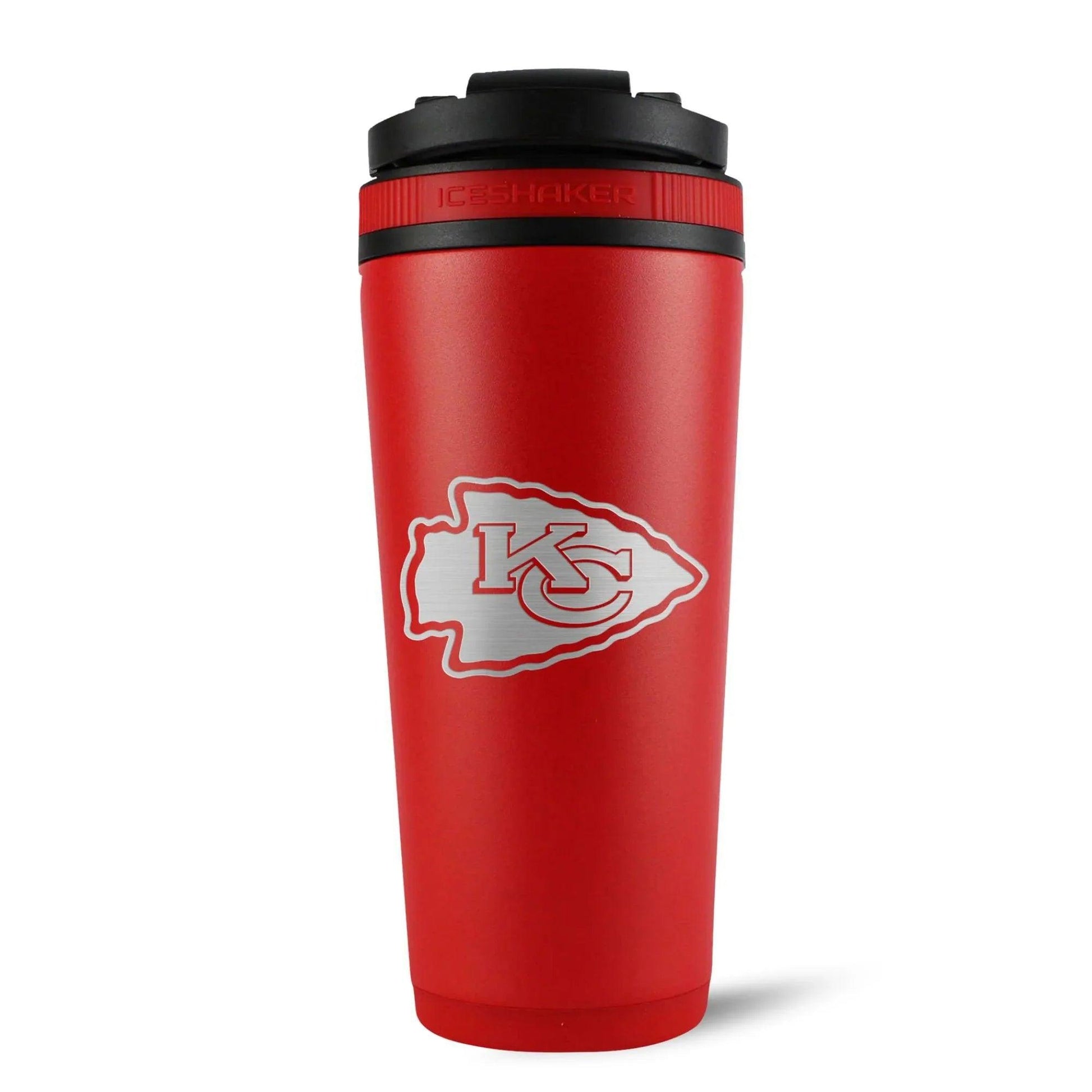 26ALLRED-C_NFL_KansasCityChiefs_26ozIceShaker_Red_Back_Shadow - GOLF LEAGUE