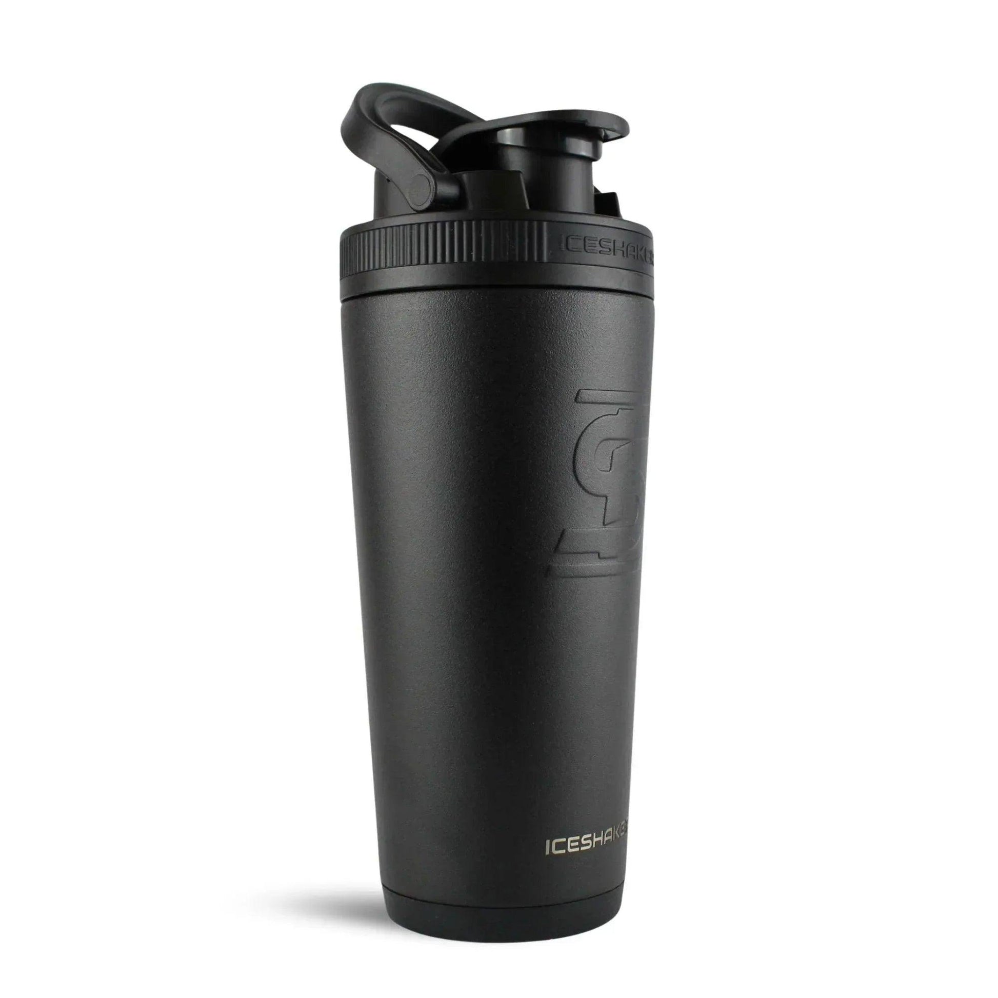 26BLACK-CAPTAMERSHIELD-C_26OZSHAKER_BLACK_3QTR - GOLF LEAGUE