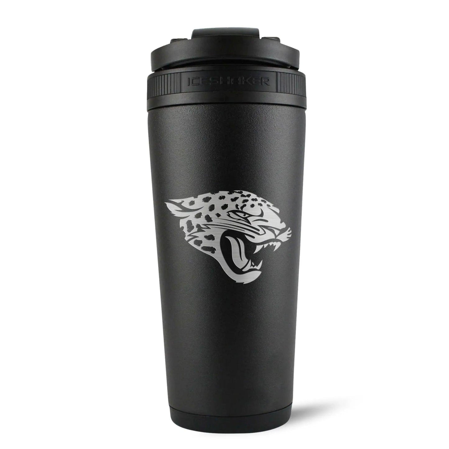 26BLACK-C_NFL_JacksonvilleJaguars_26ozIceShaker_Black_Back_shadow - GOLF LEAGUE