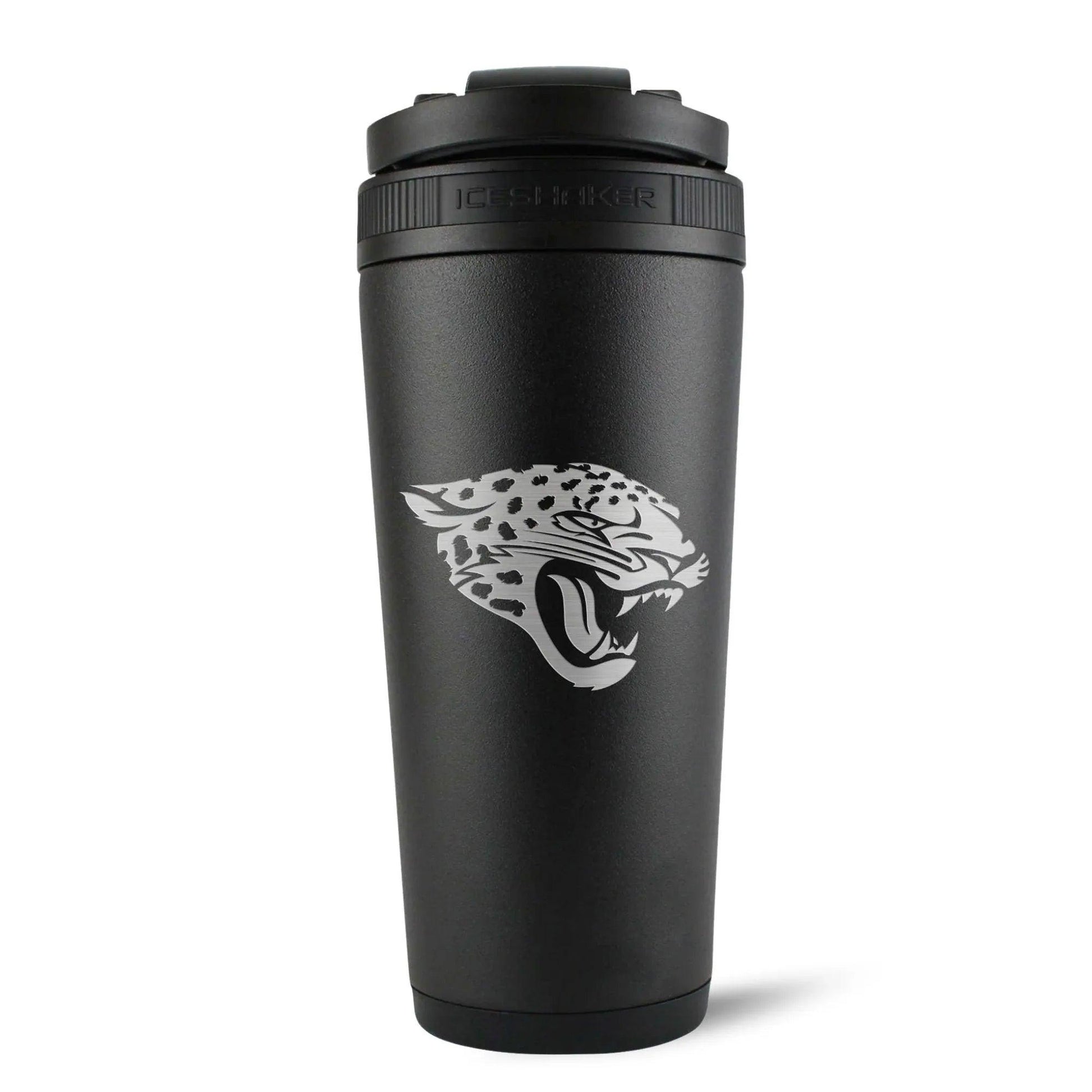 26BLACK-C_NFL_JacksonvilleJaguars_26ozIceShaker_Black_Back_shadow - GOLF LEAGUE