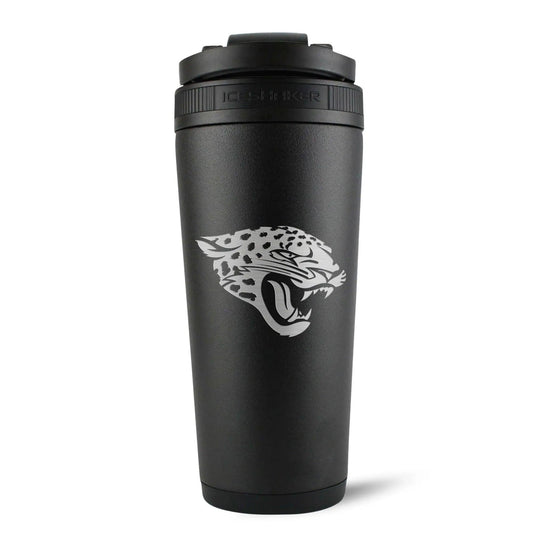 26BLACK-C_NFL_JacksonvilleJaguars_26ozIceShaker_Black_Back_shadow - GOLF LEAGUE