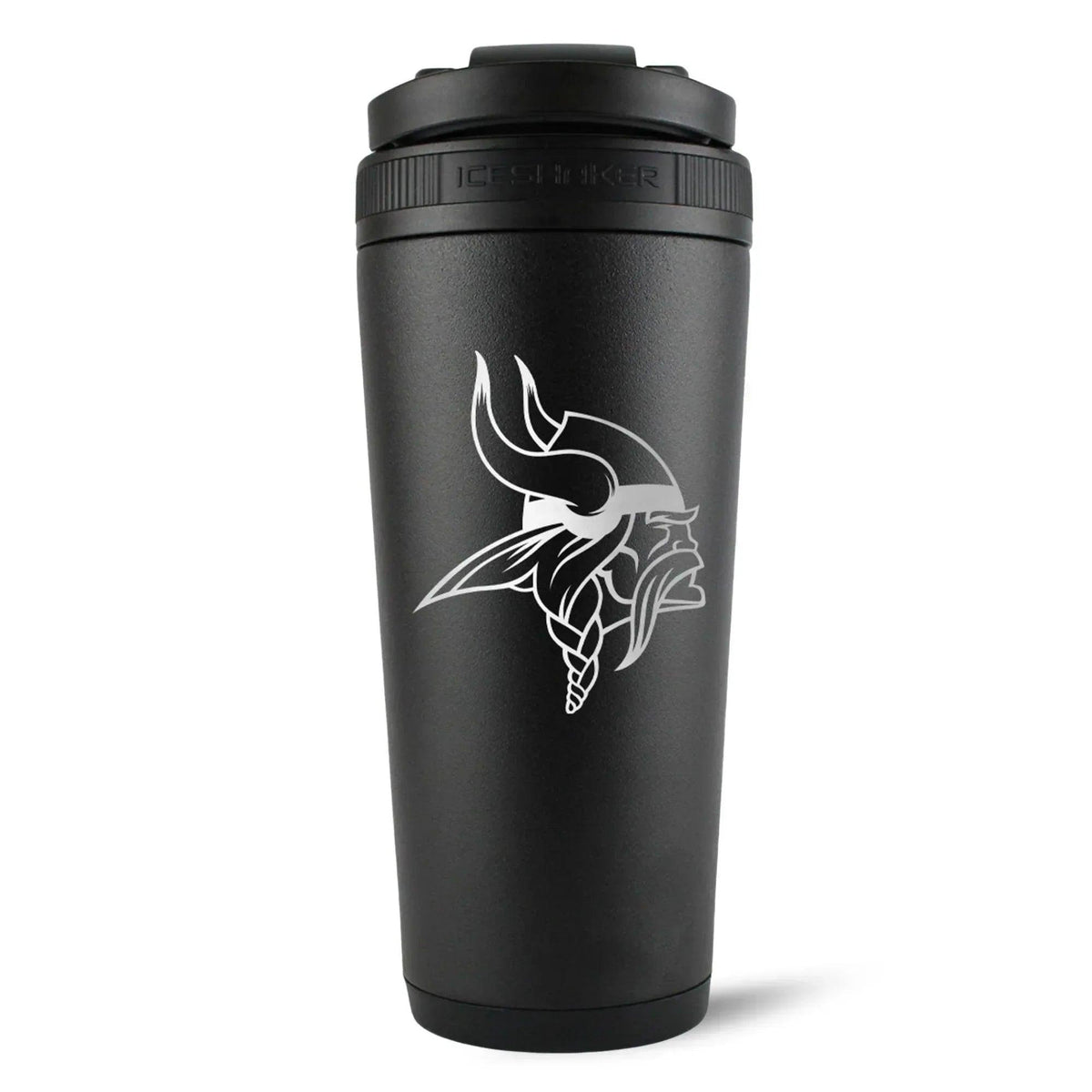 26BLACK-C_NFL_MinnesotaVikings_26ozIceShaker_Black_Back_Shadow - GOLF LEAGUE