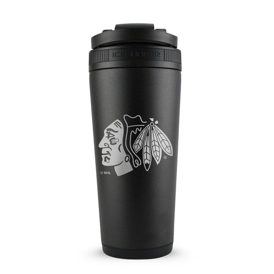 Officially Licensed Chicago Blackhawks 26oz Ice Shaker