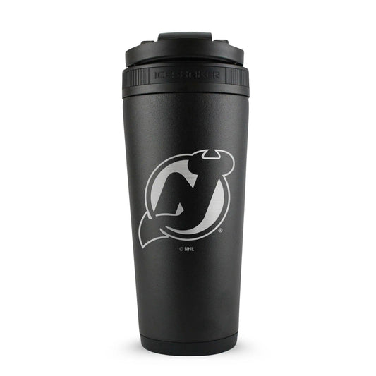 26BLACK-NHLDEVILS-C_26OZICESHAKER_BLACK_BACK - GOLF LEAGUE