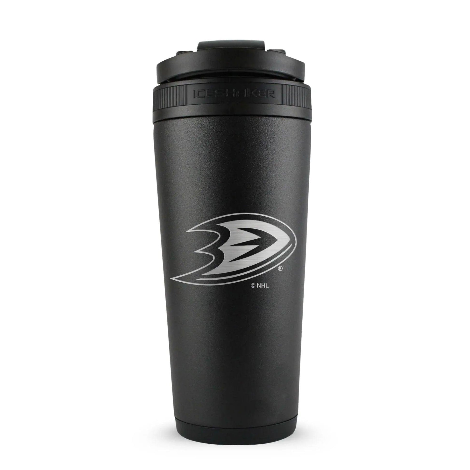 26BLACK-NHLDUCKS-C_26OZICESHAKER_BLACK_BACK - GOLF LEAGUE