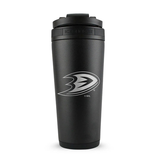 26BLACK-NHLDUCKS-C_26OZICESHAKER_BLACK_BACK - GOLF LEAGUE