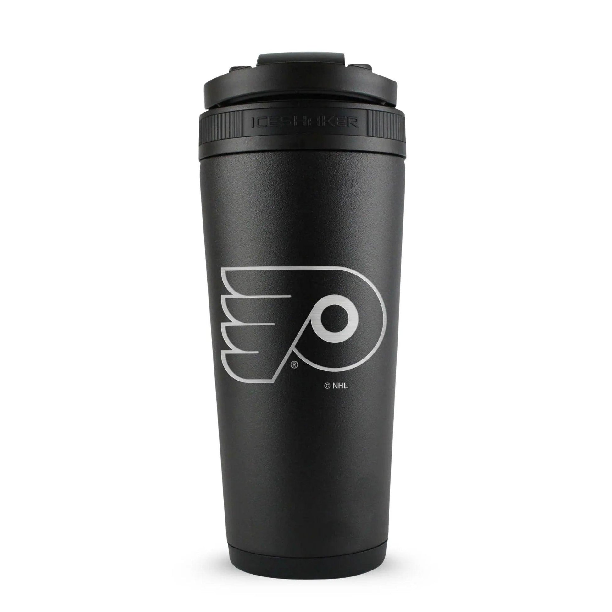 26BLACK-NHLFLYERS-C_26OZICESHAKER_BLACK_BACK - GOLF LEAGUE