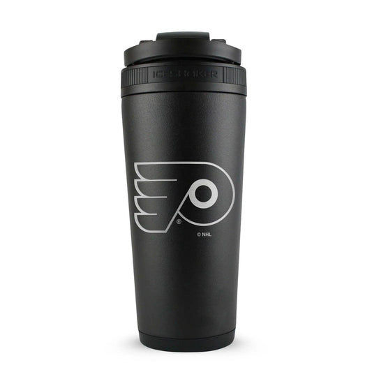 26BLACK-NHLFLYERS-C_26OZICESHAKER_BLACK_BACK - GOLF LEAGUE