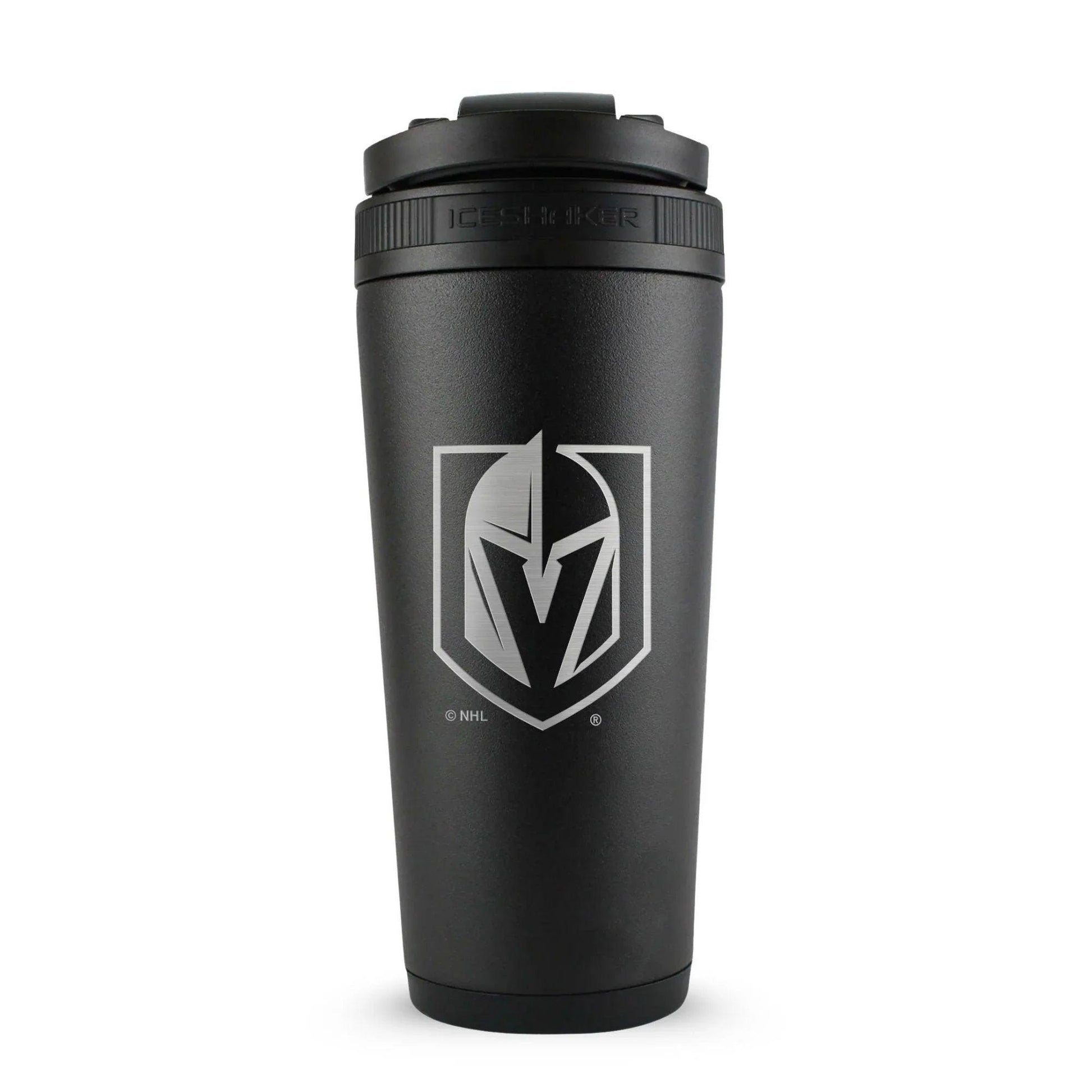 26BLACK-NHLGOLDENKNIGHTS-C_26OZICESHAKER_BLACK_BACK - GOLF LEAGUE