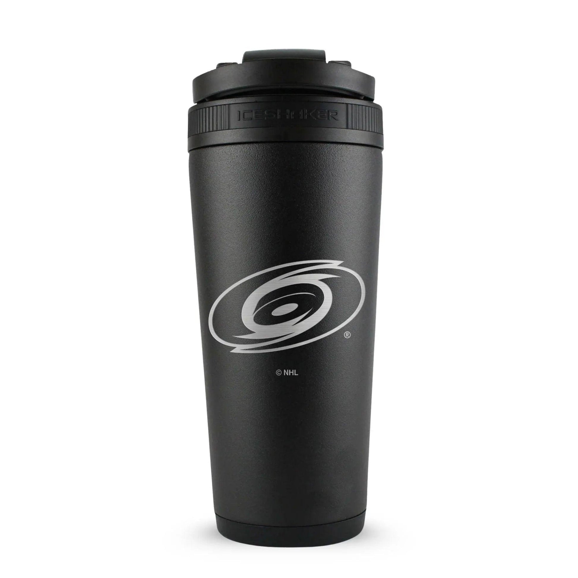 26BLACK-NHLHURRICANES-C_26OZICESHAKER_BLACK_BACK - GOLF LEAGUE