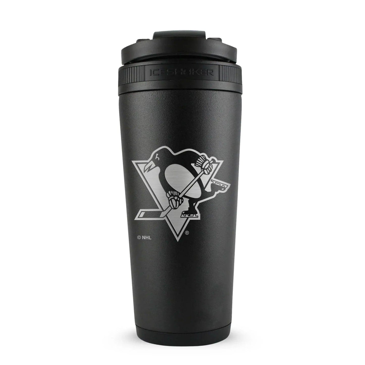 26BLACK-NHLPENGUINS-C_26OZICESHAKER_BLACK_BACK_b7b80fd1-0784-4513-bdc0-69e48828b9e2 - GOLF LEAGUE
