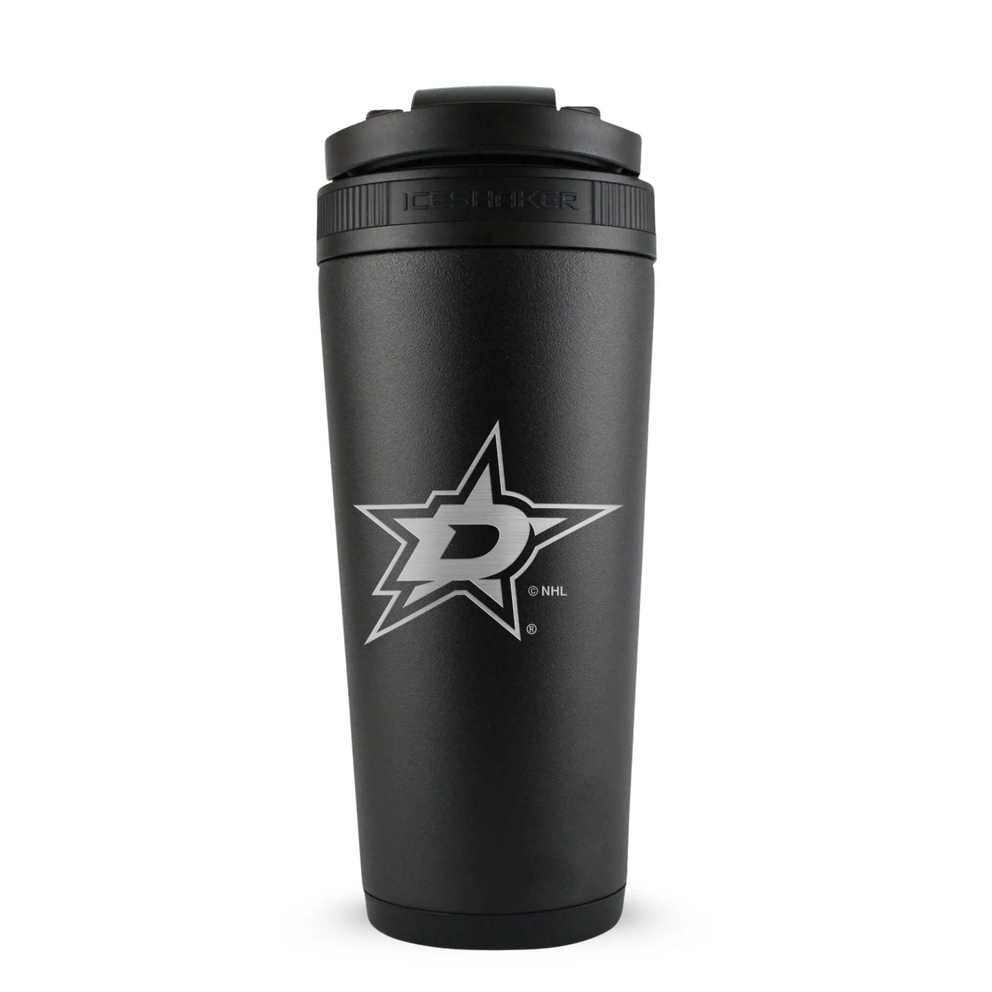 26BLACK-NHLSTARS-C_26OZICESHAKER_BLACK_BACK - GOLF LEAGUE
