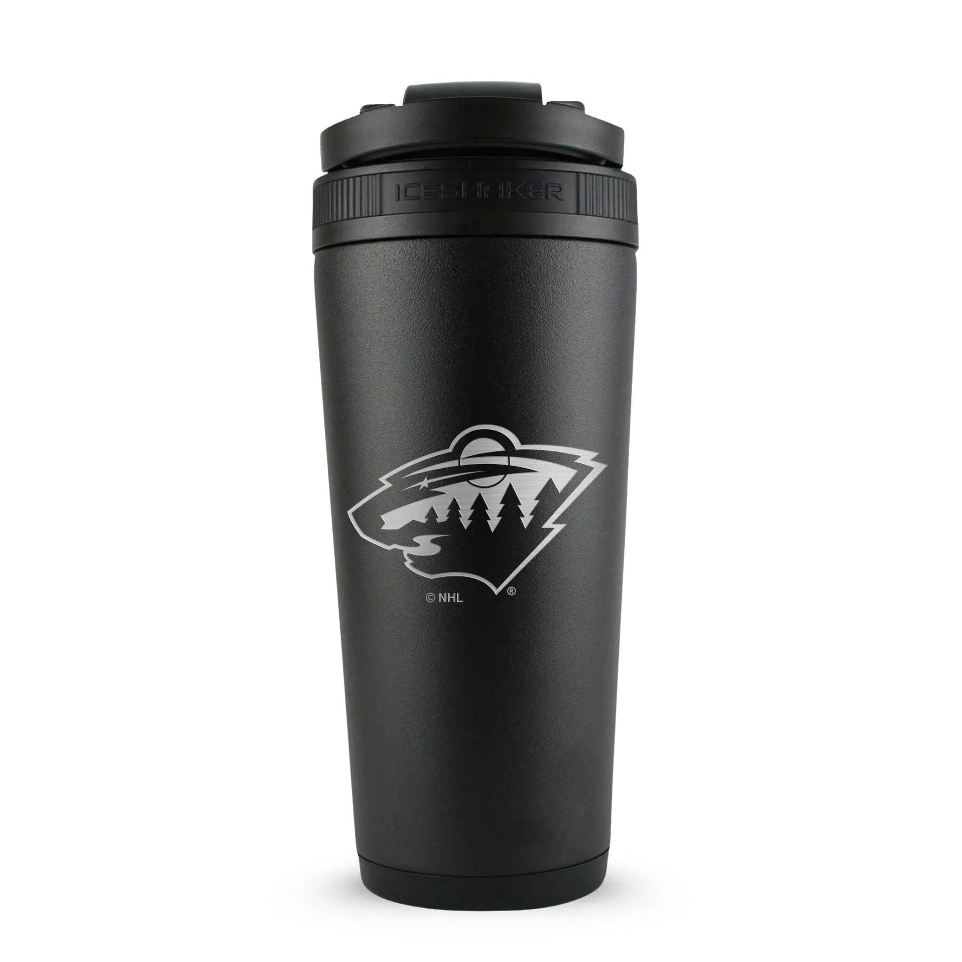 26BLACK-NHLWILD-C_26OZICESHAKER_BLACK_BACK - GOLF LEAGUE