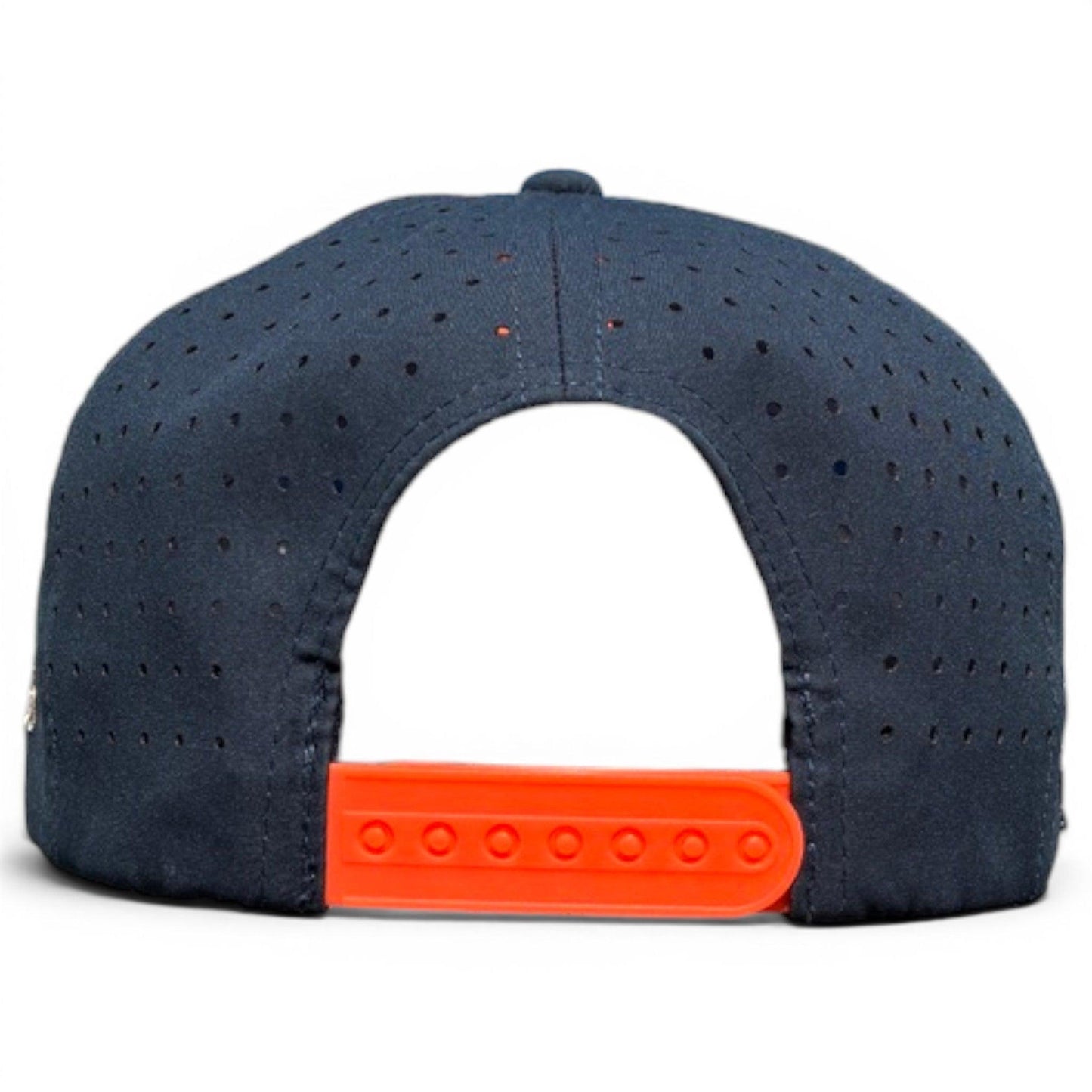 Parrot Patrol Golf Hat | Snapback Cap | Built-in Magnetic Ball Marker Holder + Marker Included | Adjustable Navy Parrot
