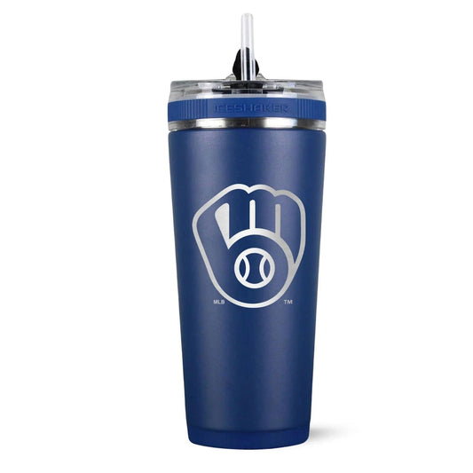 26FLEXNAVY-MLBBREWERS-C_MILWAUKEEBREWERS_FLEXBOTTLE_BACK - GOLF LEAGUE
