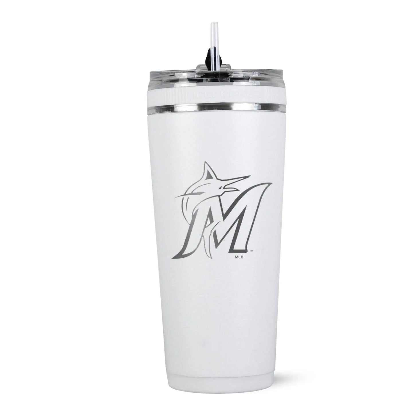 26FLEXWHITE-MLBMARLINS-C_MIAMIMARLINS_FLEXBOTTLE_BACK - GOLF LEAGUE