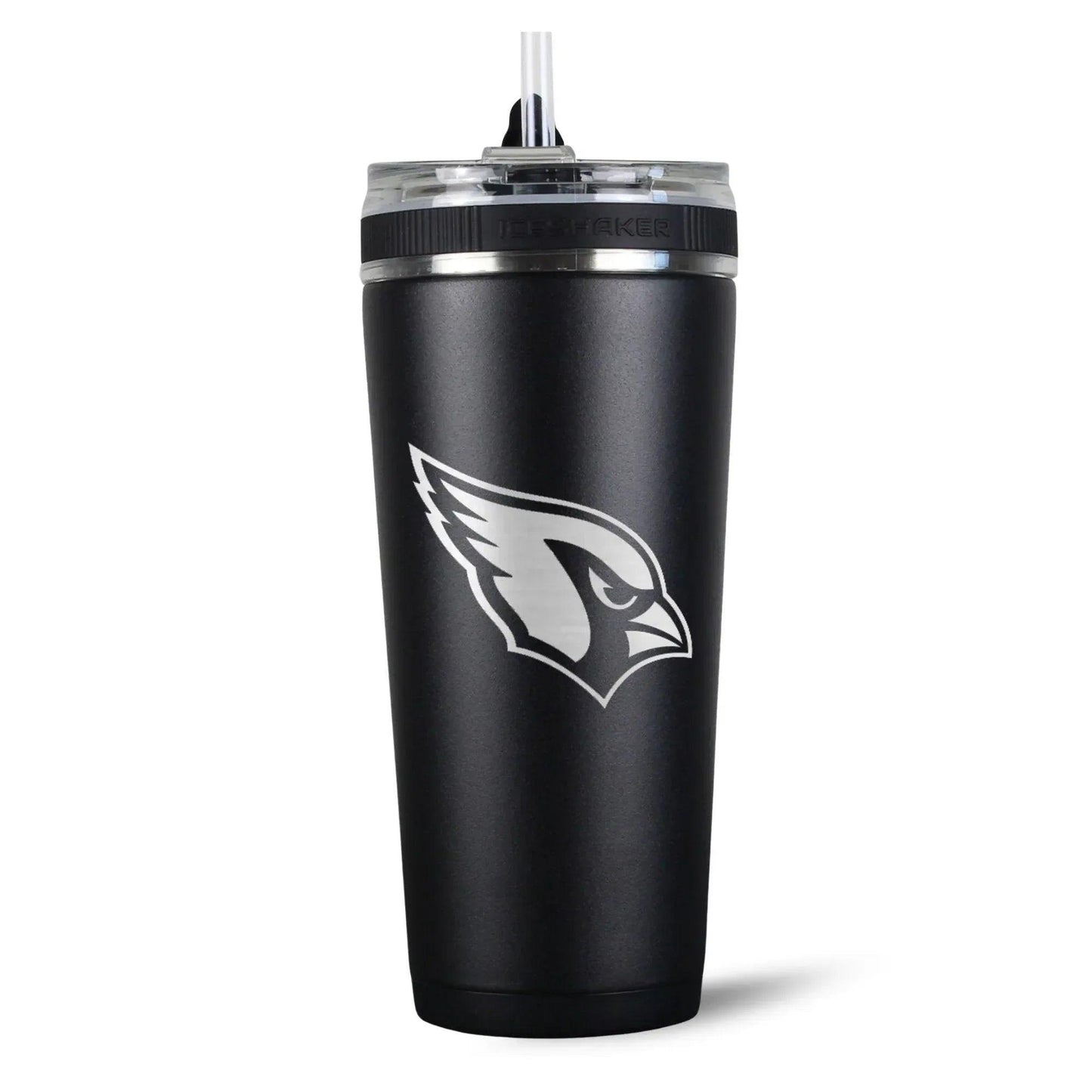 26FlexBlack-C_NFL_26ozFlexBottle_ArizonaCardinals_Black_Back_Shadow - GOLF LEAGUE