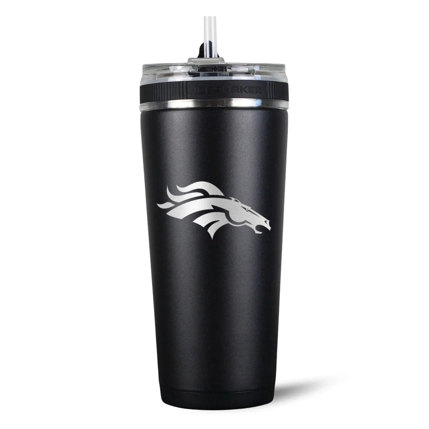 26FlexBlack-C_NFL_26ozFlexBottle_DenverBroncos_Black_Back_Shadow - GOLF LEAGUE