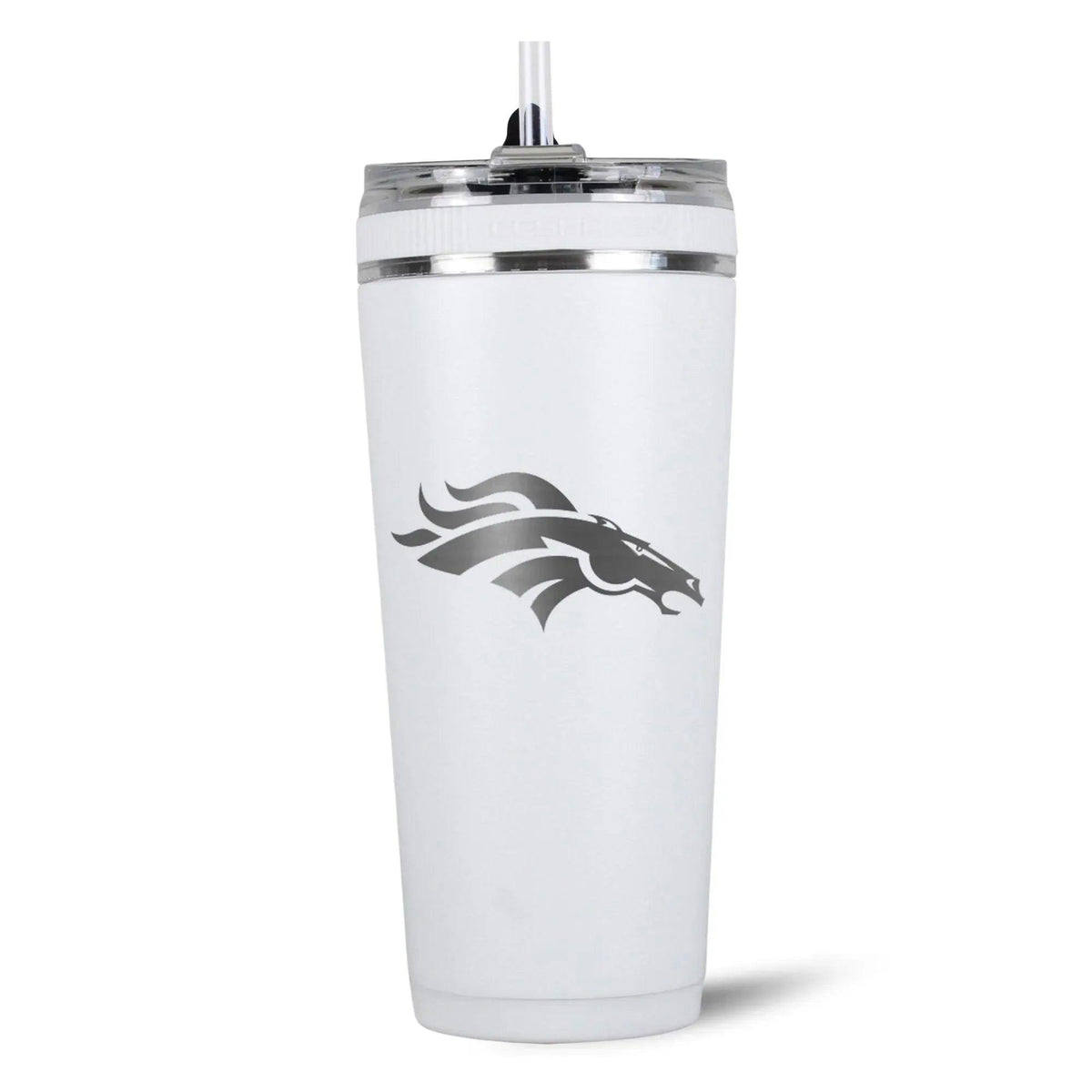 26FlexWhite-C_NFL_26ozFlexBottle_DenverBroncos_Back_Shadow - GOLF LEAGUE