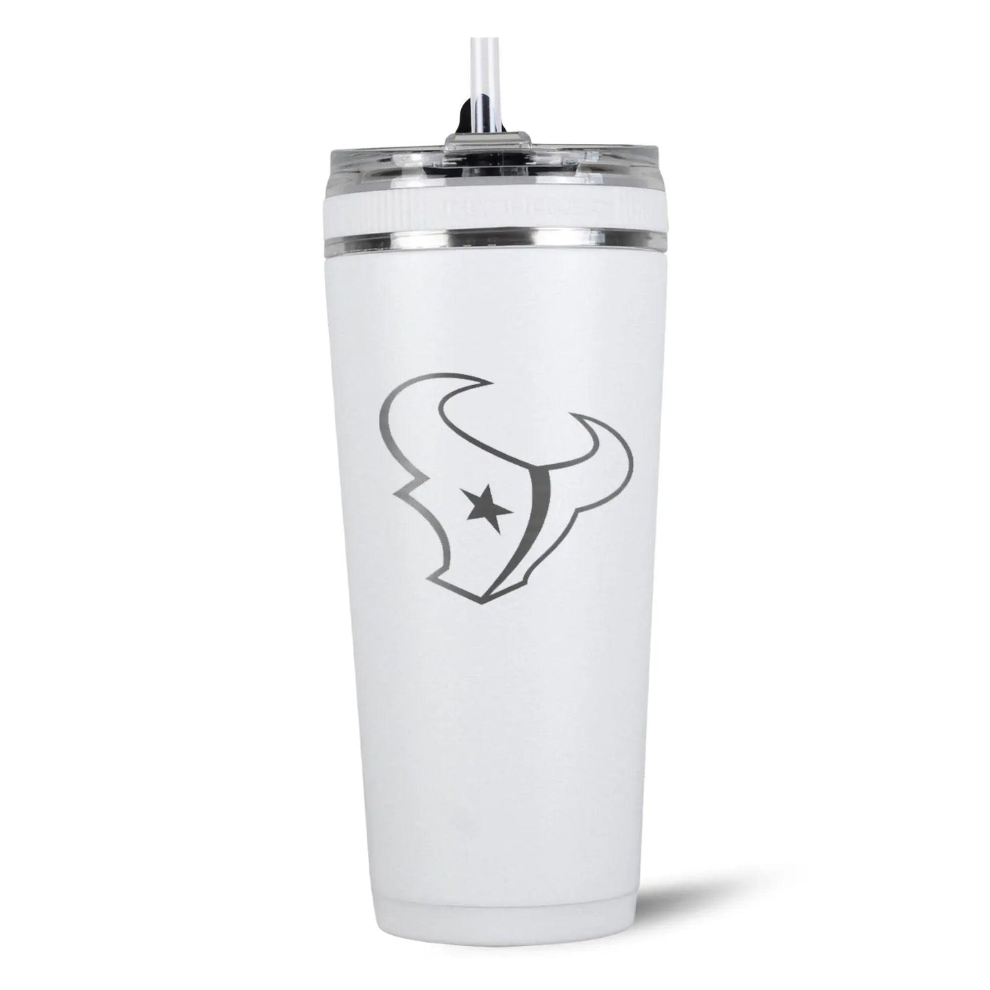 26FlexWhite-C_NFL_26ozFlexBottle_HoustonTexans_Back_Shadow - GOLF LEAGUE